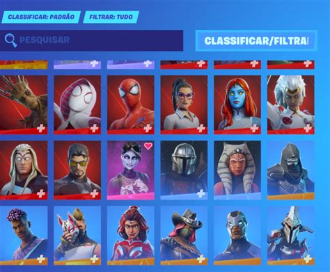 Desapego Games Fortnite Conta Fortnite S Full Cheia De Skins E