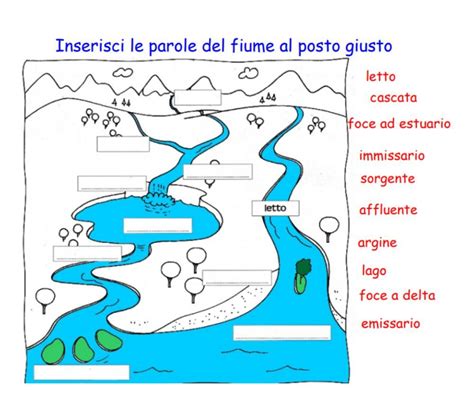 Il Fiume Worksheet For Primaria In Interactive Activities