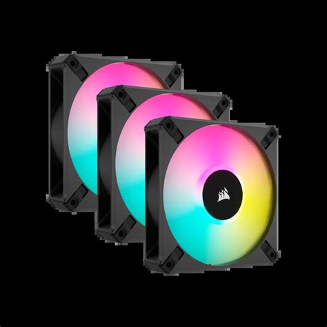 Icue Af120 Rgb Elite 120mm Pwm Triple Fan Kit Revival Series