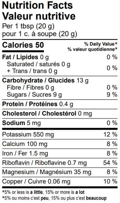 Our Molasses Crosby Foods