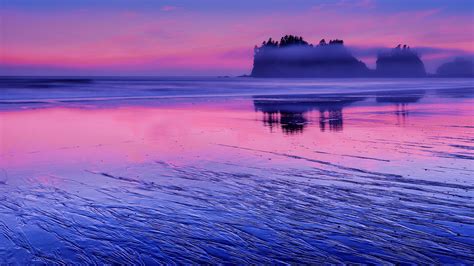 X Water Rocks Washington Coast Usa Pacific Ocean