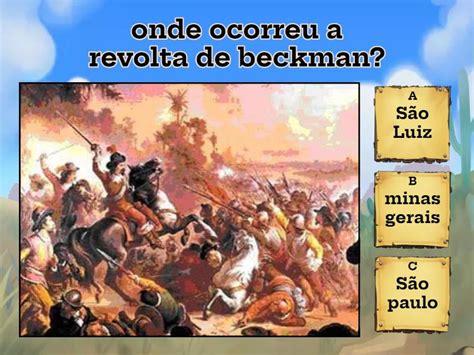 A Revolta De Beckman Mapa
