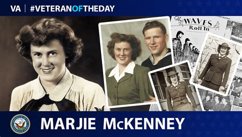 Veteranoftheday Navy Veteran Marjorie Mckenney Va News