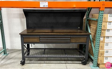 Rolling Workbench with Pegboard $449.99 | Free Stuff Finder