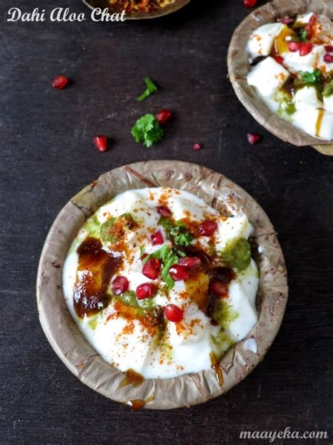 Dahi Aloo Chaat Recipe How To Male Dahi Aloo Chaat Maayeka