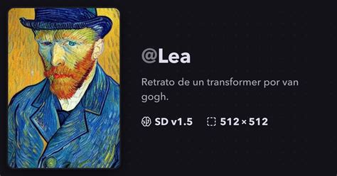 Retrato De Un Transformer Por Van Gogh Lea On Stablecog