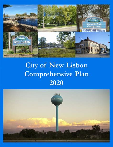 City of New Lisbon Comprehensive Plan 2020 | North Central Wisconsin ...