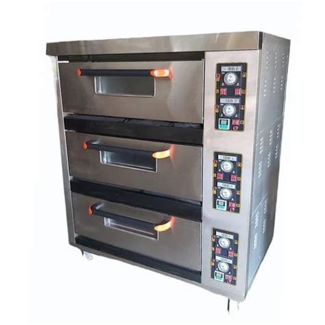 Biscuitcookies Electric Stainless Steel Baking Oven For Bakery At Rs