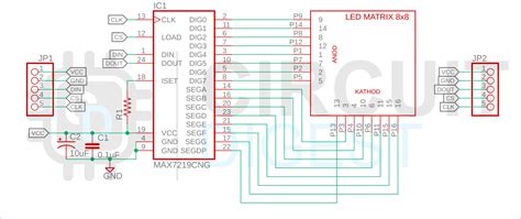 Max7219 Led Matrix Display With Arduino Tutorial Circuit 59 Off