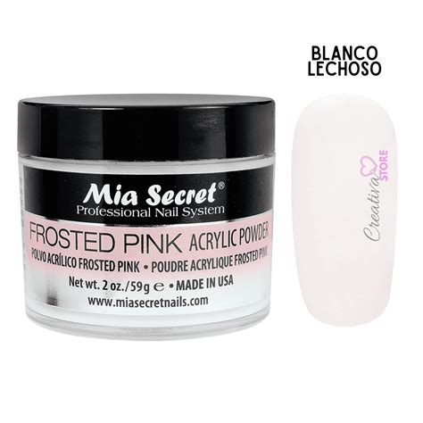 Acrilico Frosted Pink Mia Secret Creativa Store