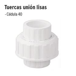 Compra en Linea Tuercas Unión Lisas de PVC Hidráulico FOSET en