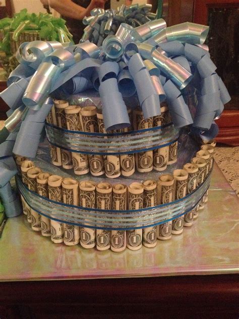 Cash Money Birthday Cake Present