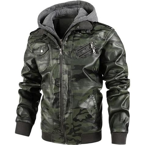 Veste Hiver Homme Chaude Zippée Hiver Cuir Chaude Veste Polaire Veste Cuir Doublé Et Épaisse