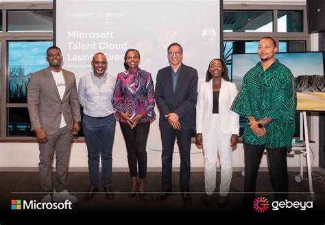 Gebeya Microsoft Launch New Microsoft Talent Cloud Ecosystem For Africa