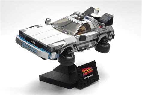 DeLorean Time Machine | Delorean time machine, Delorean, Lego cars