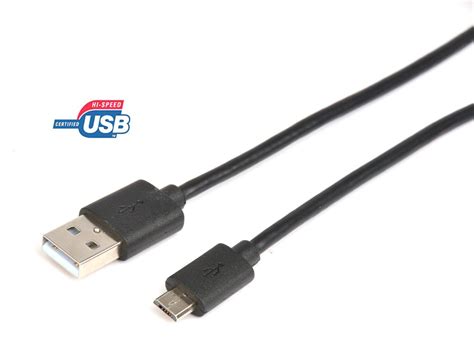 Prokord Usb Kabel M Stifts Usb Typ A Hane Micro Usb Type B Hane Usb