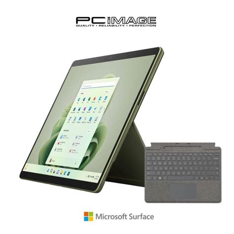 Microsoft Surface Pro 9 Core i5 / 8GB RAM / 256GB SSD (Forest) QEZ ...