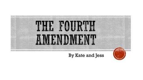 Ppt The Fourth Amendment Powerpoint Presentation Free Download Id2131155