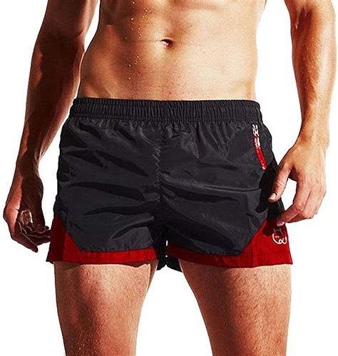 AWEIDS Men S 3 Inch Running Split Shorts Amazon Co Uk Fashion