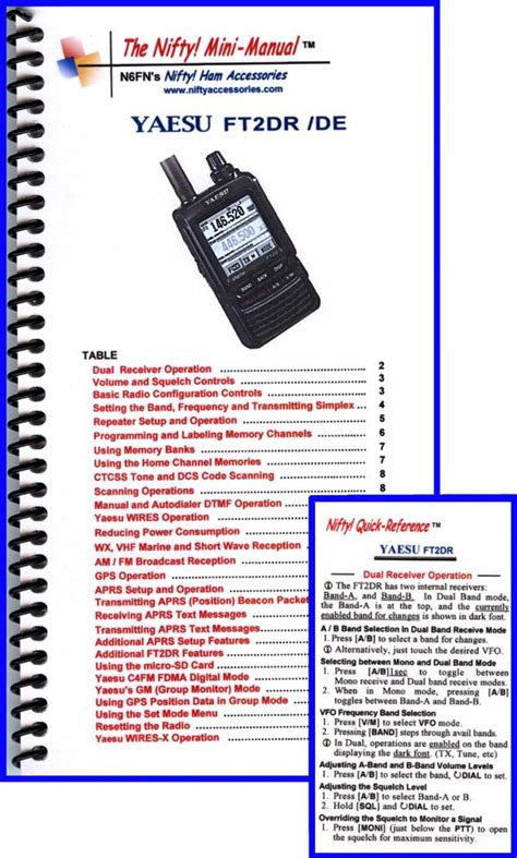 Nifty Yaesu Ft Dr Mini Manual Radioworld Uk