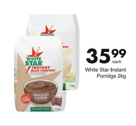 White Star Instant Porridge 2kg Offer At Save