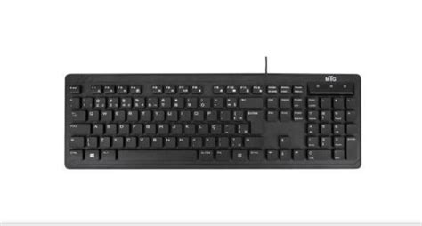 TECLADO FIO TARGUS MTG ERGON MICO SOFTTOUCH PRETO FOSCO