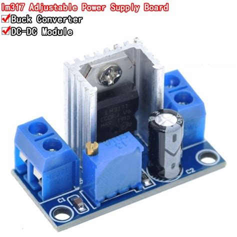 LM317 DC DC Converter Buck Step Down Circuit Board Module Linear