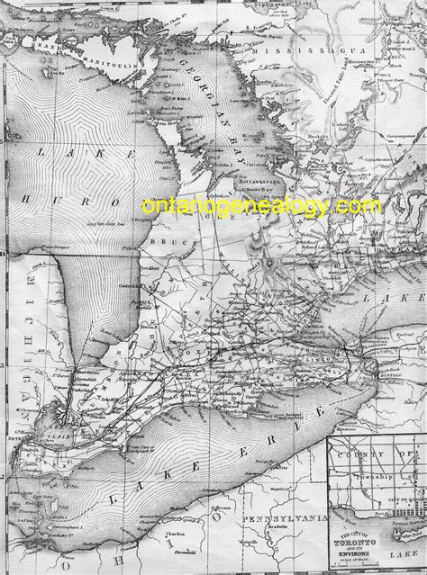 Upper Canada Map