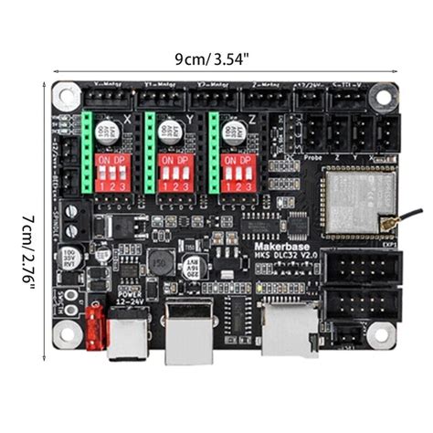 Mks Dlc V Engraver Machine Control Board A Grbl Tft Offline