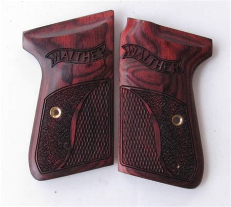 S W Walther Ppk S Altamont S Ultima Panel Checkered And Stippled With