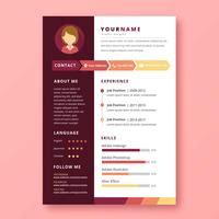 Resume Template Graphic Paket Lulur Murah