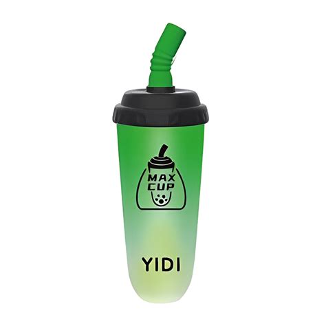 Yidi Max Cup Disposable Vape Puffs Green Beans Ice Vape Shop