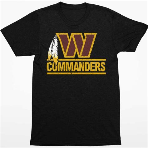 Dan Quinn Commanders Feather Shirt