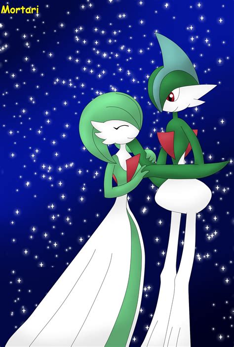 Gardevoir And Gallade By Bihmortari On Deviantart