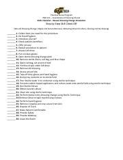 Skills Checklist Wound Dressing Change Simulation Pdf Practical