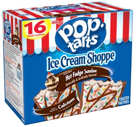 Pop-Tarts, Frosted Hot Fudge Sundae, 16-Count Tarts (Pack of 8 ...