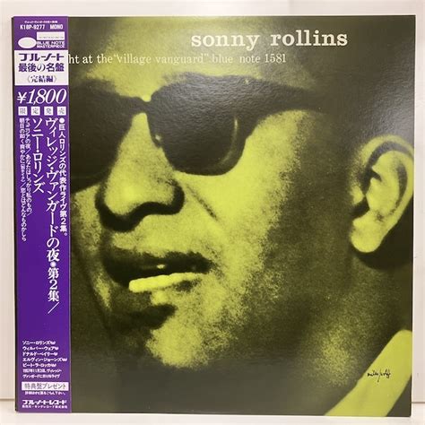 Yahoo オークション 即決LP Sonny Rollins A Night At The Villag