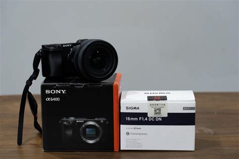 Sony A6400 Sigma 16mm F1 4 Photography Cameras On Carousell