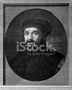 Antique Portrait Of Explorer Ferdinand Magellan Stock Vector | Royalty ...