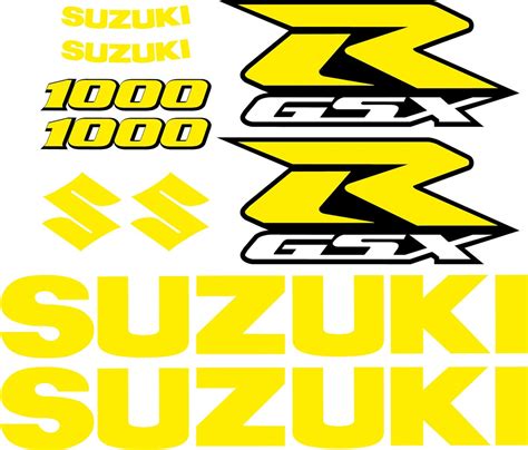 SUZUKI GSX R 1000 STICKERS Gsx 600 700 1000 Decals Motorcycle Etsy