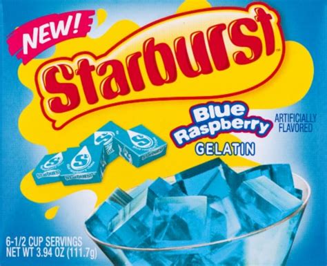 Starburst™ Blue Raspberry Gelatin, 3.94 oz - Pick ‘n Save