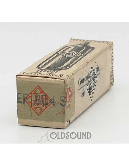 Ef S Telefunken Ef Special Pentode Valve Audio Preamplifier Nos Nib