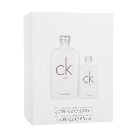 Calvin Klein Ck One Geschenkset Eau De Toilette 200 Ml Eau De Toilette 50 Ml Parfimoat®