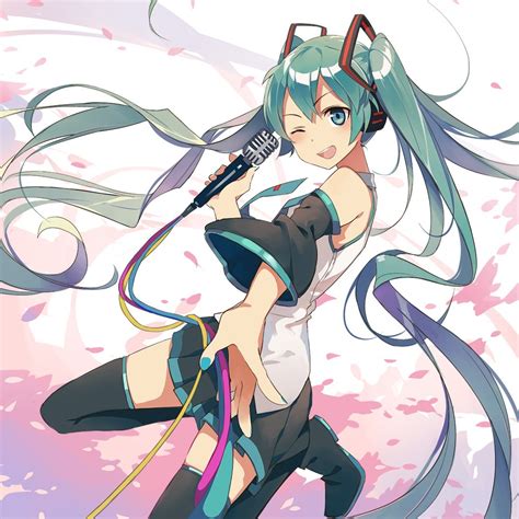 Masaüstü Illüstrasyon Anime karikatür Vokaloid Hatsune Miku