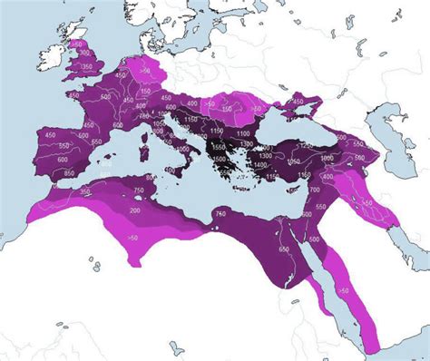 The Rise & Fall Of The Roman Empire: Every Year - Vivid Maps