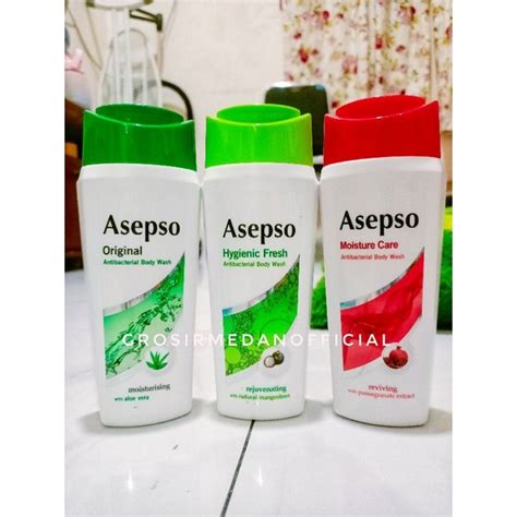 Jual Asepso Kemasan Botol Body Wash Sabun Cair Asepso Sabun Mandi