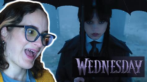 Wednesday Addams Official Trailer Netflix REACTION YouTube