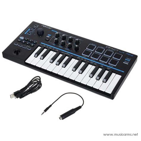 Nektar Impact LX Mini MIDI Controller ของแถม Music Arms