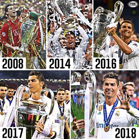 Cristiano Ronaldo 5 Champions League Titles | Football Quotes For Life