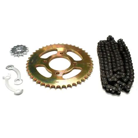 Rolon Chain Sprocket Kit For Bajaj Pulsar As Rs Hole T T